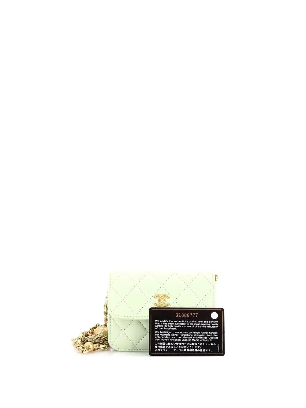 Chanel Pearl Crush Flap Clutch With #233848C27B